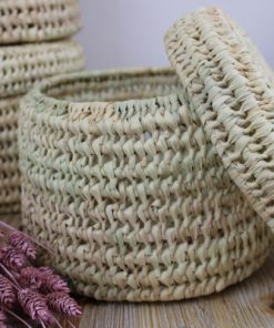 Panier avec couvercle s