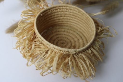 Petit panier raphia