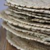 set de table feuille de palmier