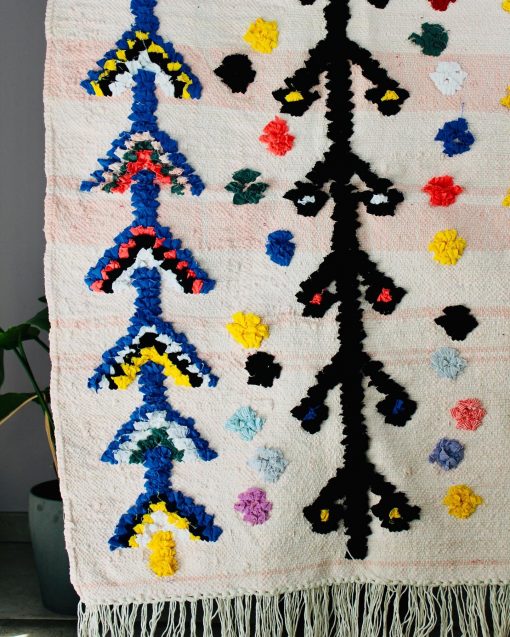 Tapis marocain pompons – Image 2
