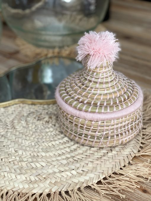 Corbeille rose pastel – Image 3