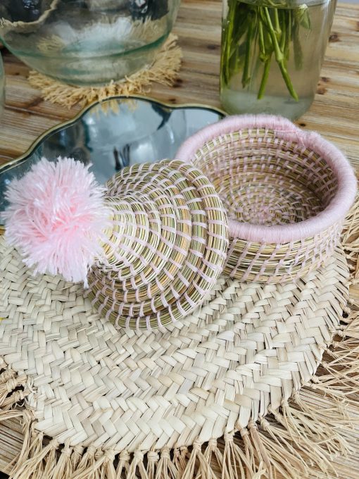 Corbeille rose pastel – Image 2
