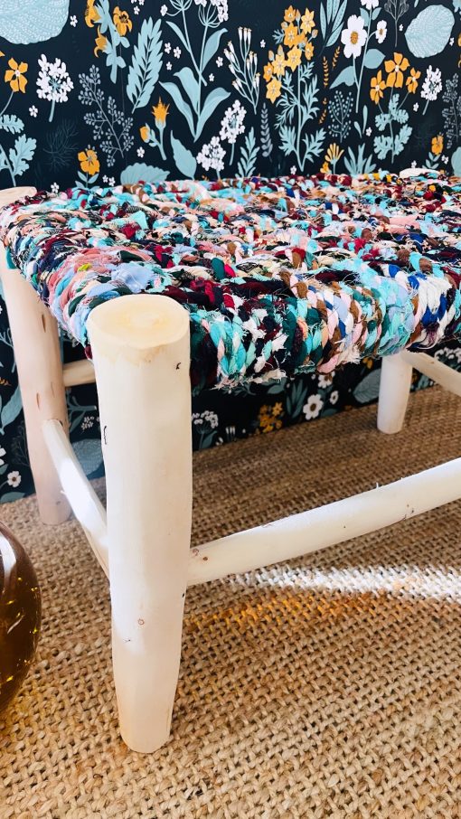 Banc marocain coloré – Image 2