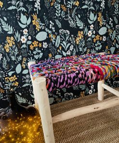 Banc marocain coloré