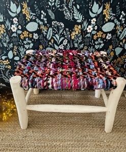 Banc marocain coloré