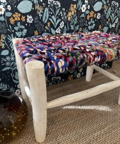 Banc marocain coloré