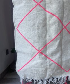 Tapis marocain Kilim à losange