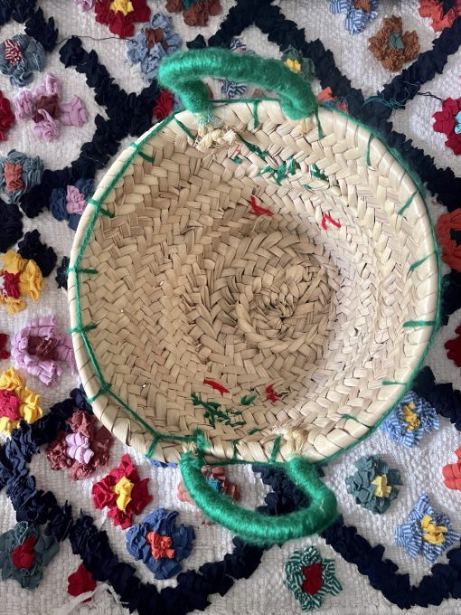 Petit panier broderie cerise – Image 4