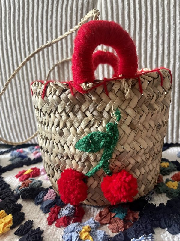 Panier cerise à suspendre