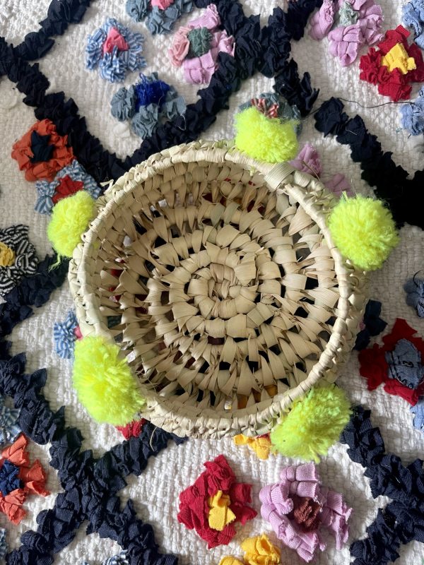 Petit panier pompon