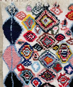 Tapis marocain à motifs