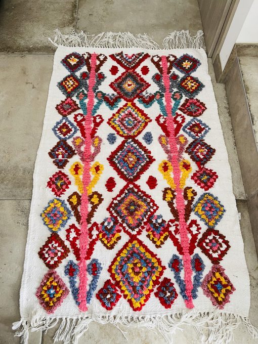 Tapis marocain coloré
