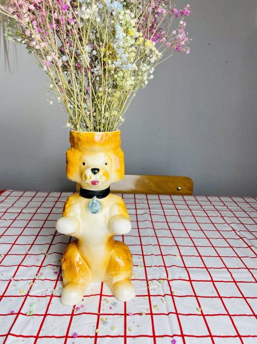 Vase caniche vintage Vallauris