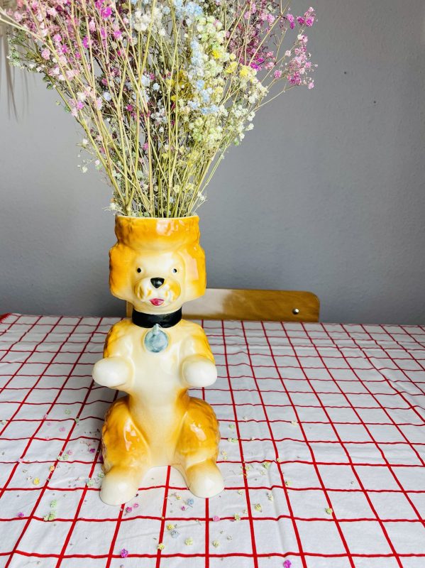 Vase caniche vintage Vallauris